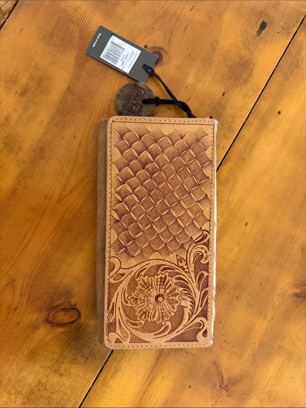 Brown Cowhide Myra Wallet